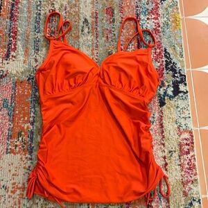 Athleta Side Scrunch Tankini